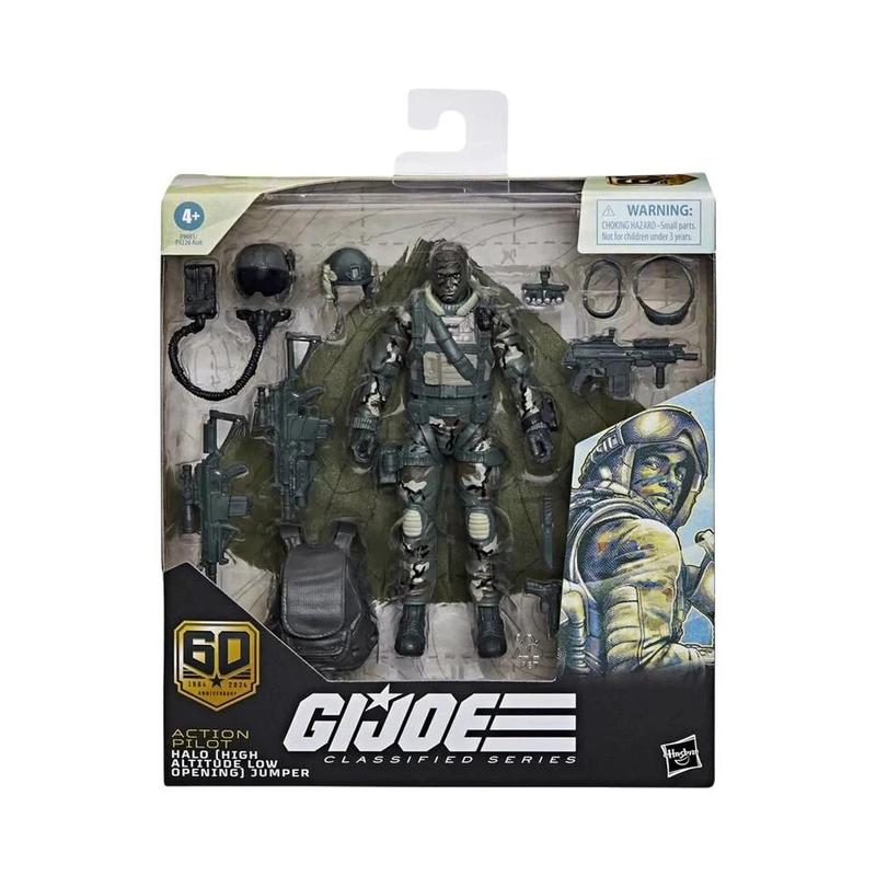Figura De Ação Limitada De 60 Anos Da Hasbro GIJOE, Modelo De